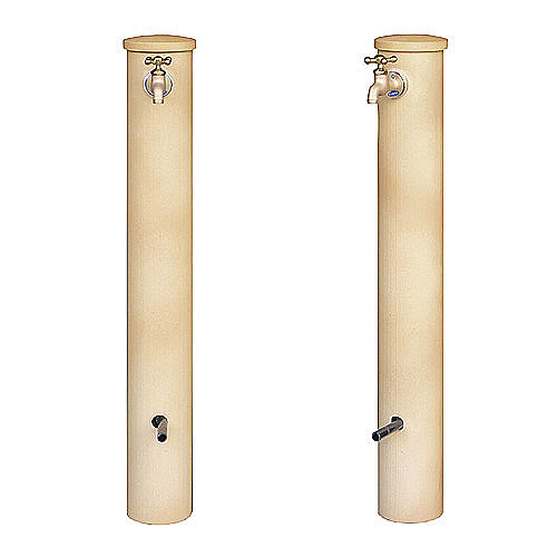 ハニワ　陶器の水栓柱