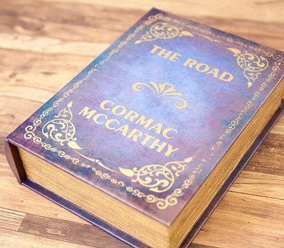 本型収納ボックスSサイズ、THE ROADの上部
