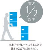 組み合わせが選べる宅配ボックス