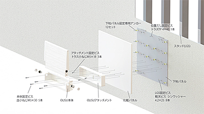 軽量鉄骨造の説明画像