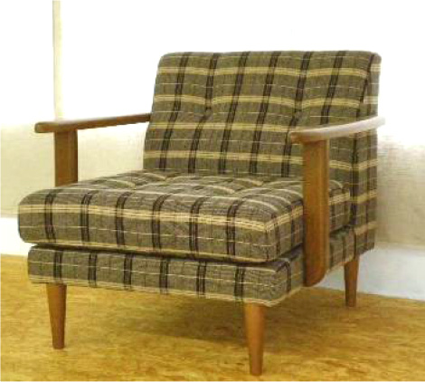 Rotta Sofa ロッタソファ 天然木 千鳥格子 チェック柄 家具 ファニチャー テーブル 机 椅子 棚 チェスト 輸入建材インテリア アイエムリビング