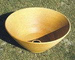 ハニワ　陶器の水鉢