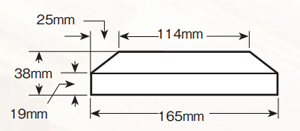 fyponポストトップファンシーピークPST7×7Fの図面