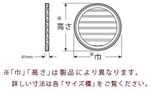 ファイポンのラウンドルーバーRLV24の図面