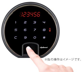指紋認証の操作