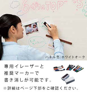 書いて消せるアイパネル