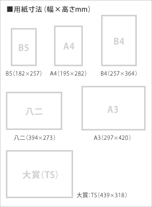 用紙サイズ