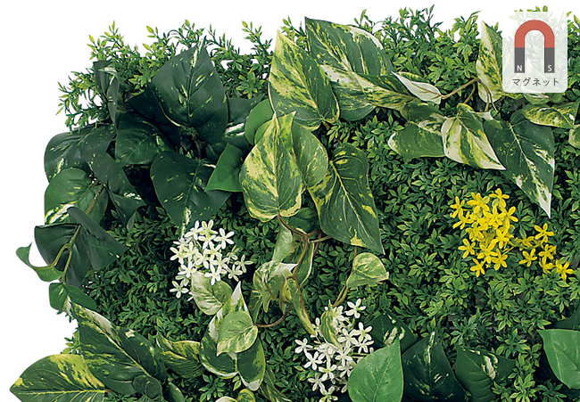 磁石でつくフェイクグリーンGR1250のアップ画像