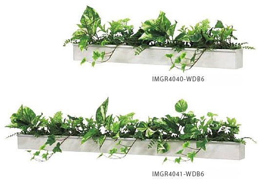 壁掛け・卓上両用グリーンポット IMGR4040 IMGR4041