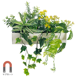 マグネット付きフェイクグリーンポットGR4491