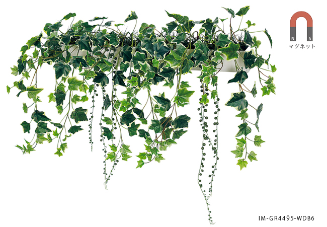 マグネット式フェイクグリーンポットGR4495