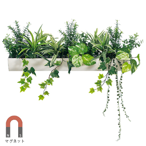 マグネット付きフェイクグリーンポットGR4496