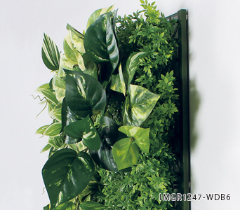 マグネット付きフェイクグリーンを横から見た画像