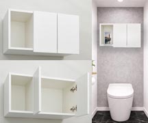 低コストでおしゃれなトイレラック