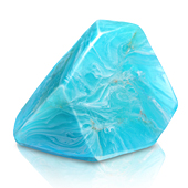 ブルーアゲート宝石石鹸の正規品