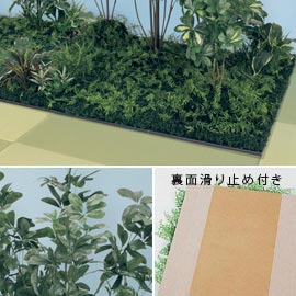 床面に置く人工樹木、植栽風フェイクグリーン、シェフレラの画像