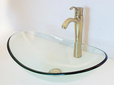 ガラス製手洗器FA011