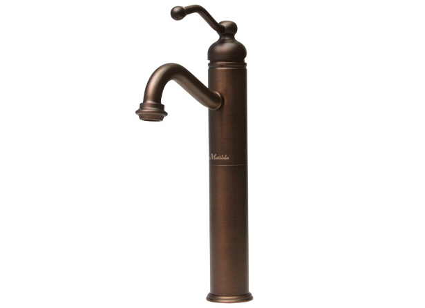 ベルタワー・クラシック ブロンズ色 ヨーロピアンデザインの洗面用水栓
