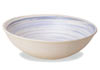 白と青がさわやかな和風手洗い鉢、B029-01