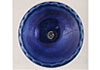 ブルーガラス手洗い鉢、日本製の洗面ボウルA039-02