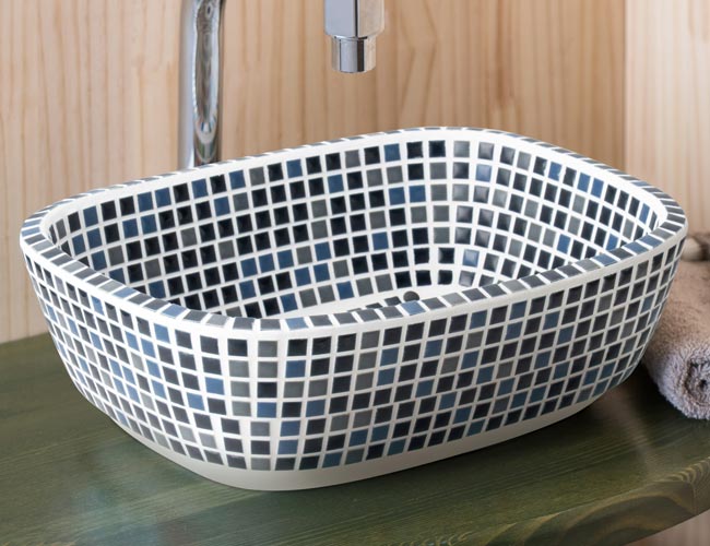 ファボリ手洗いボウルレクタングルニクス