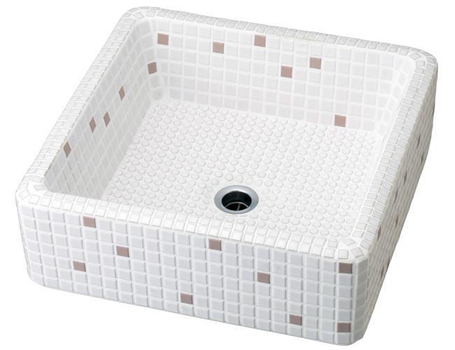 タイル手洗い器 オリジン スクエア ロサ A-269