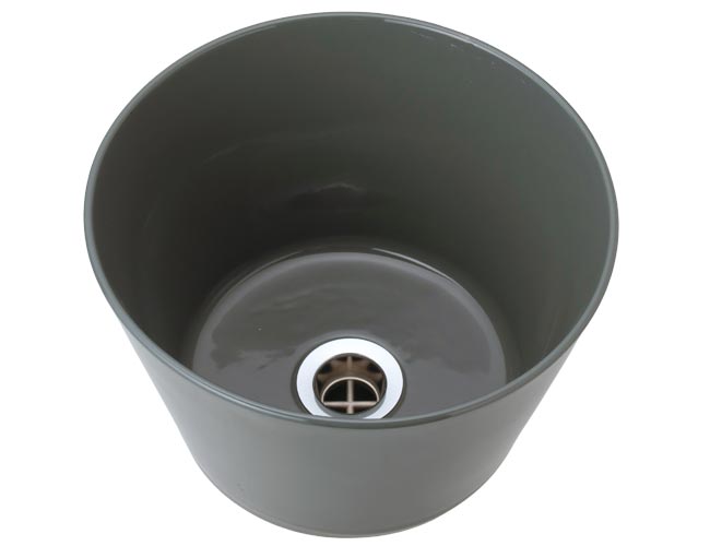 モザイクタイル洗面ボウルA-300の側面