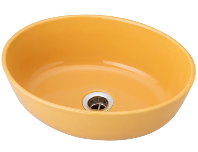 コンパクト手洗い器、Mugs イエロー