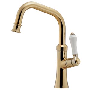 日本セラティ水栓金具KK-002、ゴールド