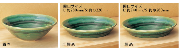 ボウルの設置について