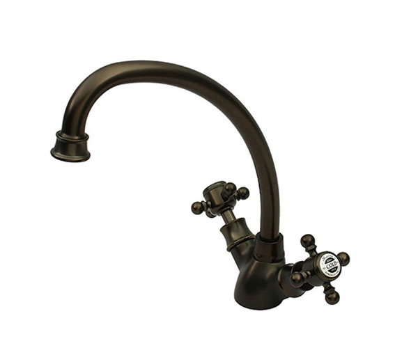 混合水栓　アメイジアキッチン・エスパ ブロンズ色