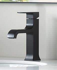 DELTA洗面混合水栓 ヴェルム マットブラック色