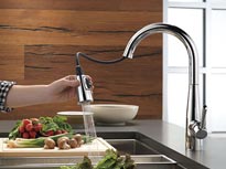 エッサキッチン用混合水栓クローム