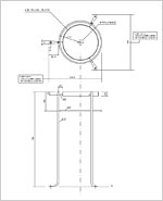 手洗スタンドユニットの図面